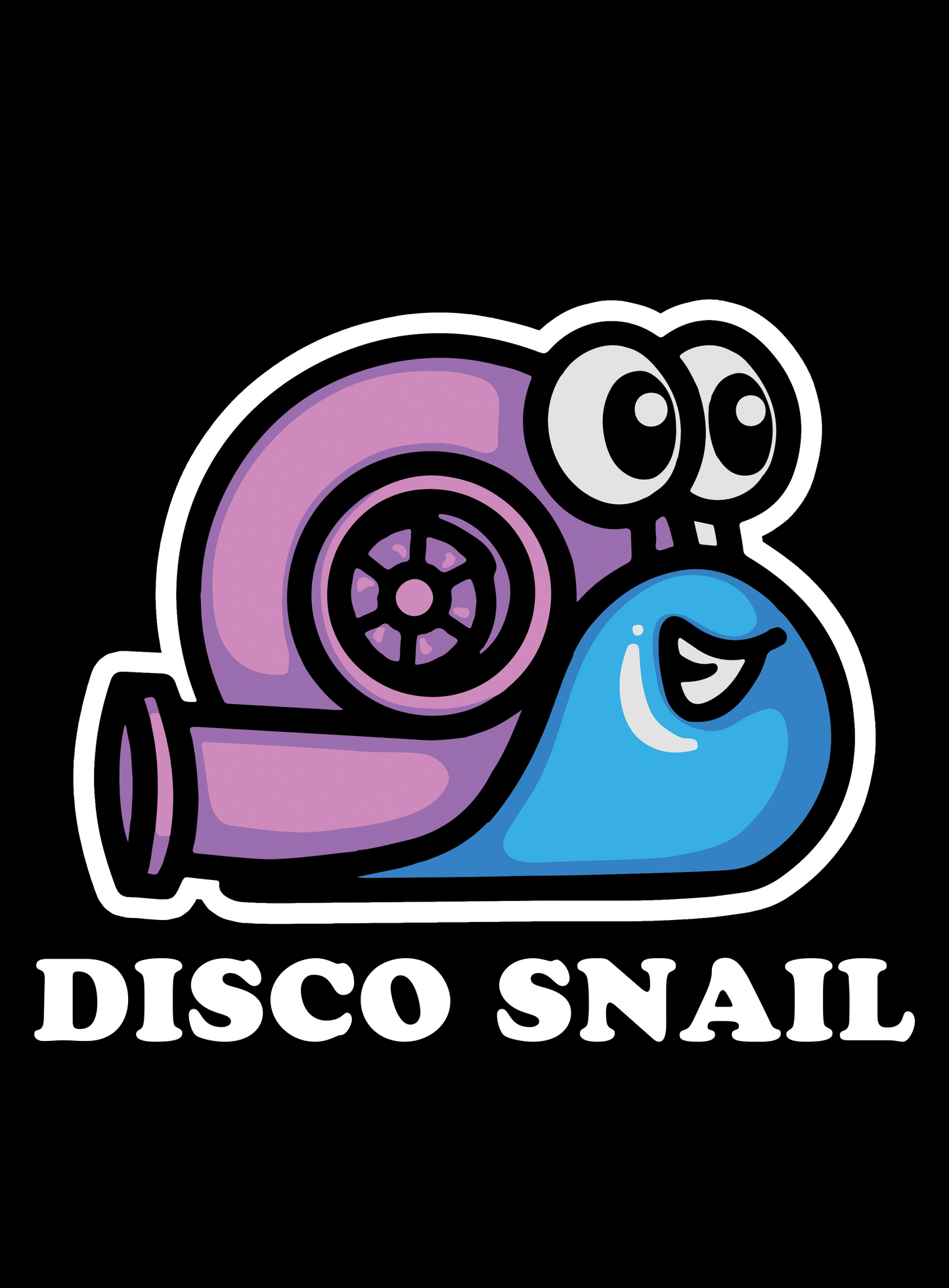 "Disco Snail" Hoodie / Long Sleeve Shirt / Short Sleeve Shirt